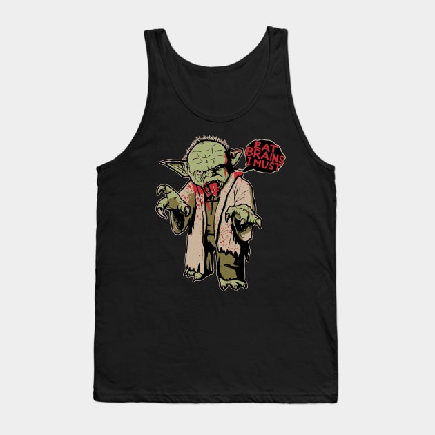 Braiiiinnnnnnnssss Tank Top by Xempek